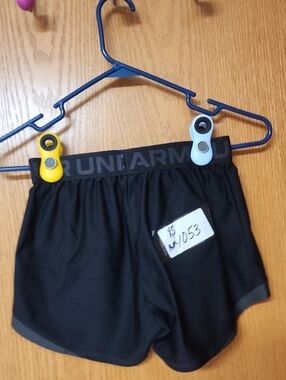 Under Armour Black Performance Running Shorts womens XS number 1053